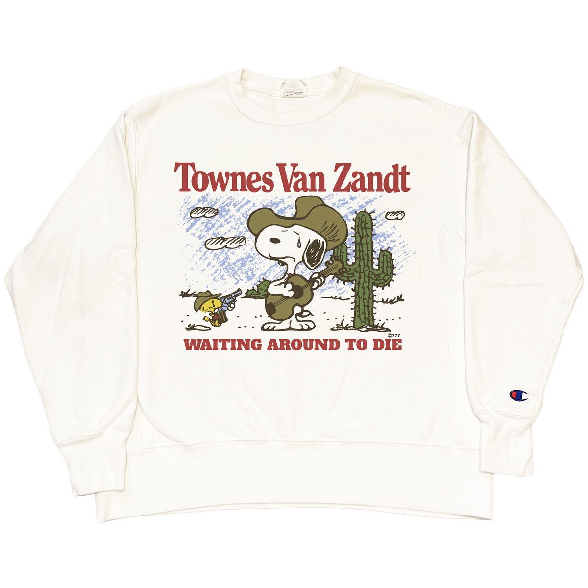 Waiting Around to Die Crewneck Sweatshirt