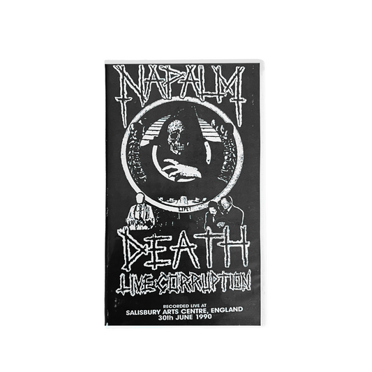 Napalm Death: Live Corruption VHS Tape