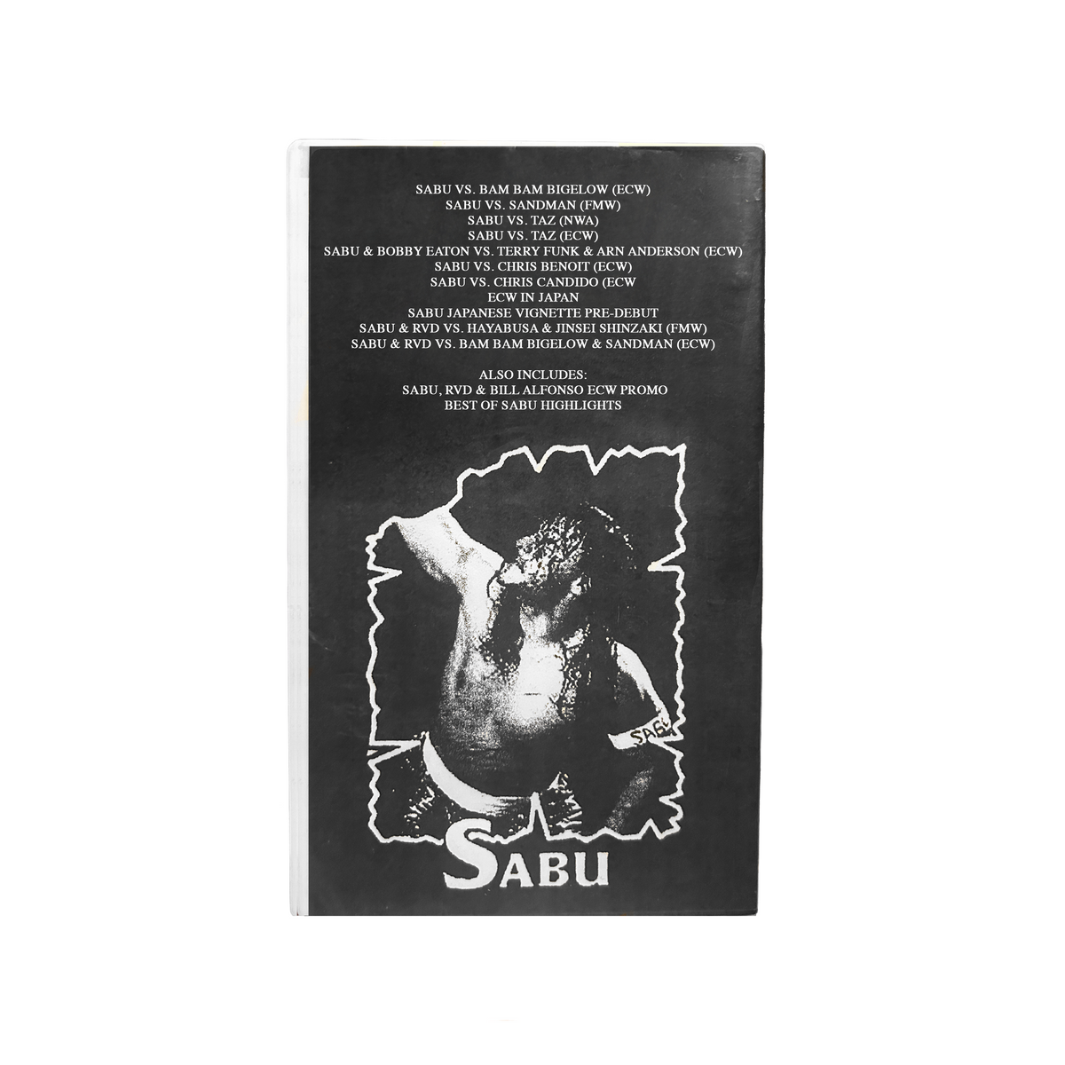 Sabu: 'NUF SAID VHS Tape